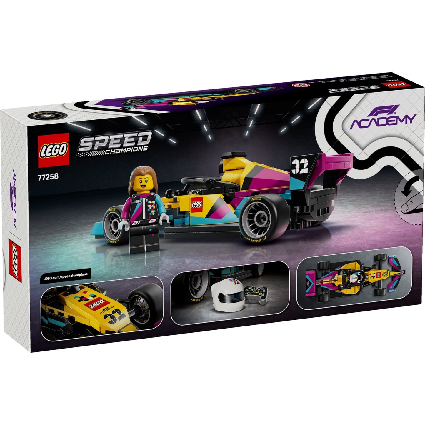 LEGO Speed Champions F1 ACADEMY LEGO Race Car 77258