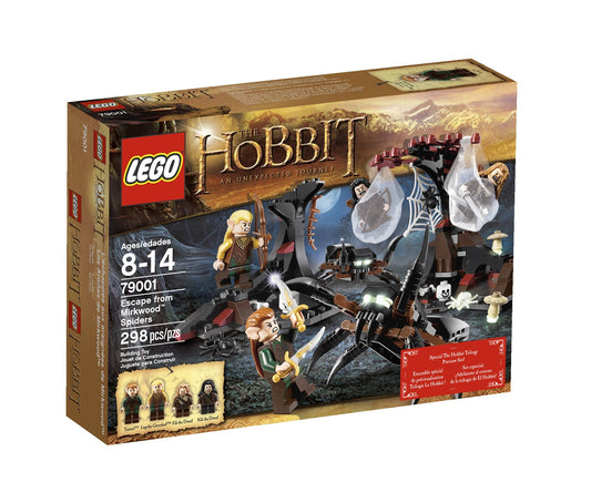 LEGO The Hobbit Escape from Mirkwood Spiders 79001