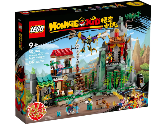 LEGO Monkie Kid - Monkie Kid's Team Hideout 80044
