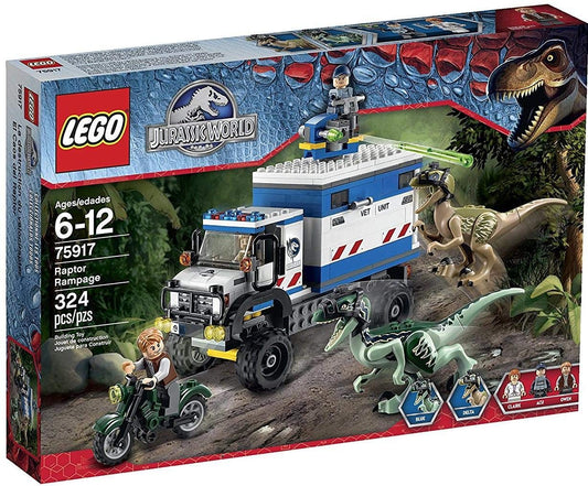 LEGO Jurassic World Raptor Rampage 75917