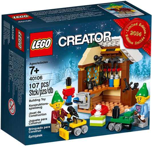 LEGO Christmas Toy Workshop - Limited Edition 2014 Holiday Set (1 of 2) 40106