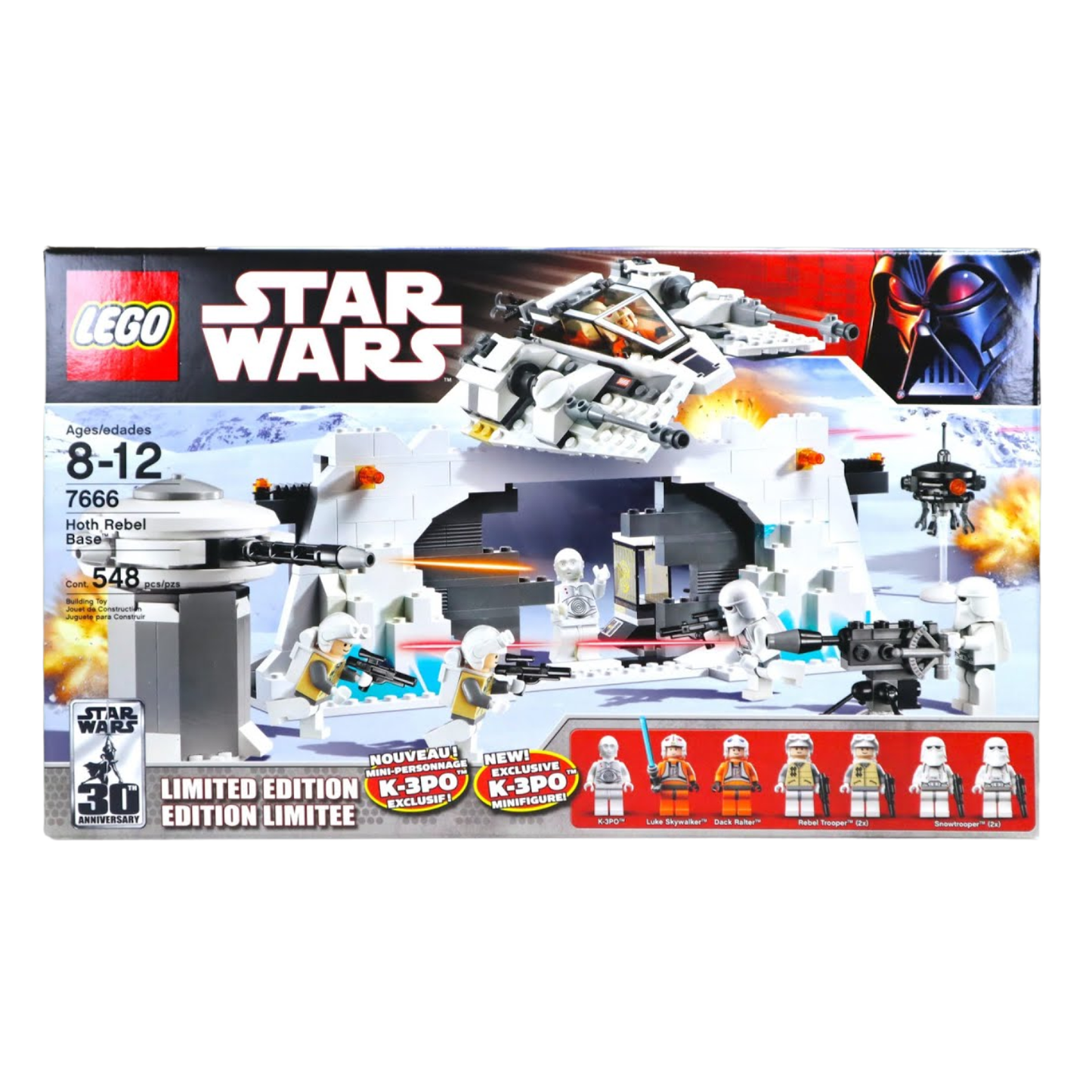 LEGO Star Wars Hoth Rebel Base - Limited Edition 7666