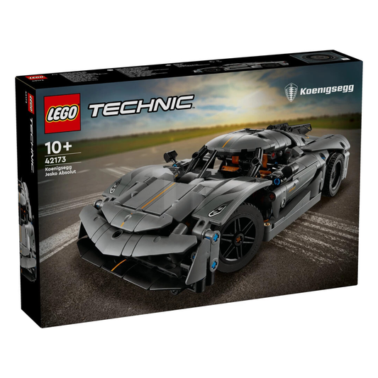 LEGO Technic Koenigsegg Jesko Absolut Gray Hypercar 42173