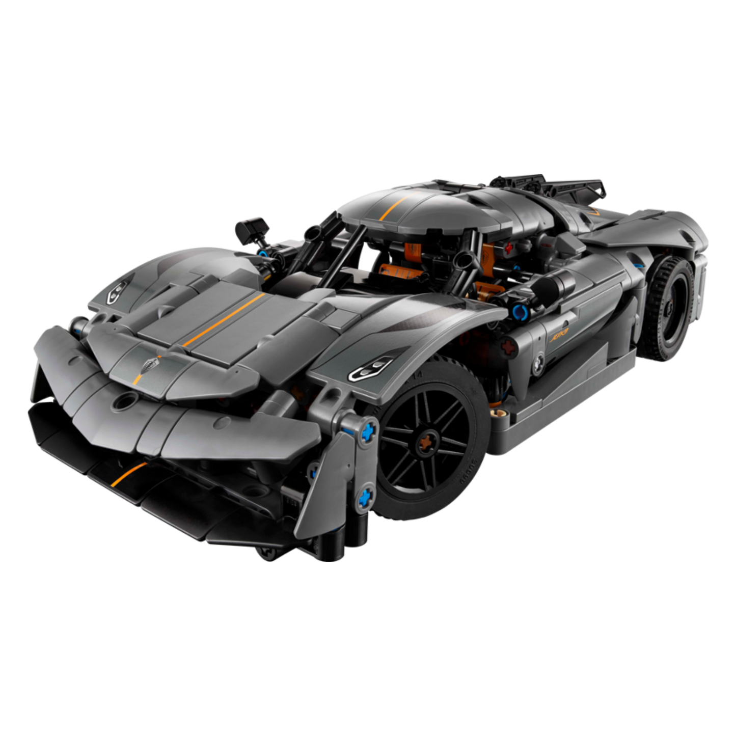LEGO Technic Koenigsegg Jesko Absolut Gray Hypercar 42173