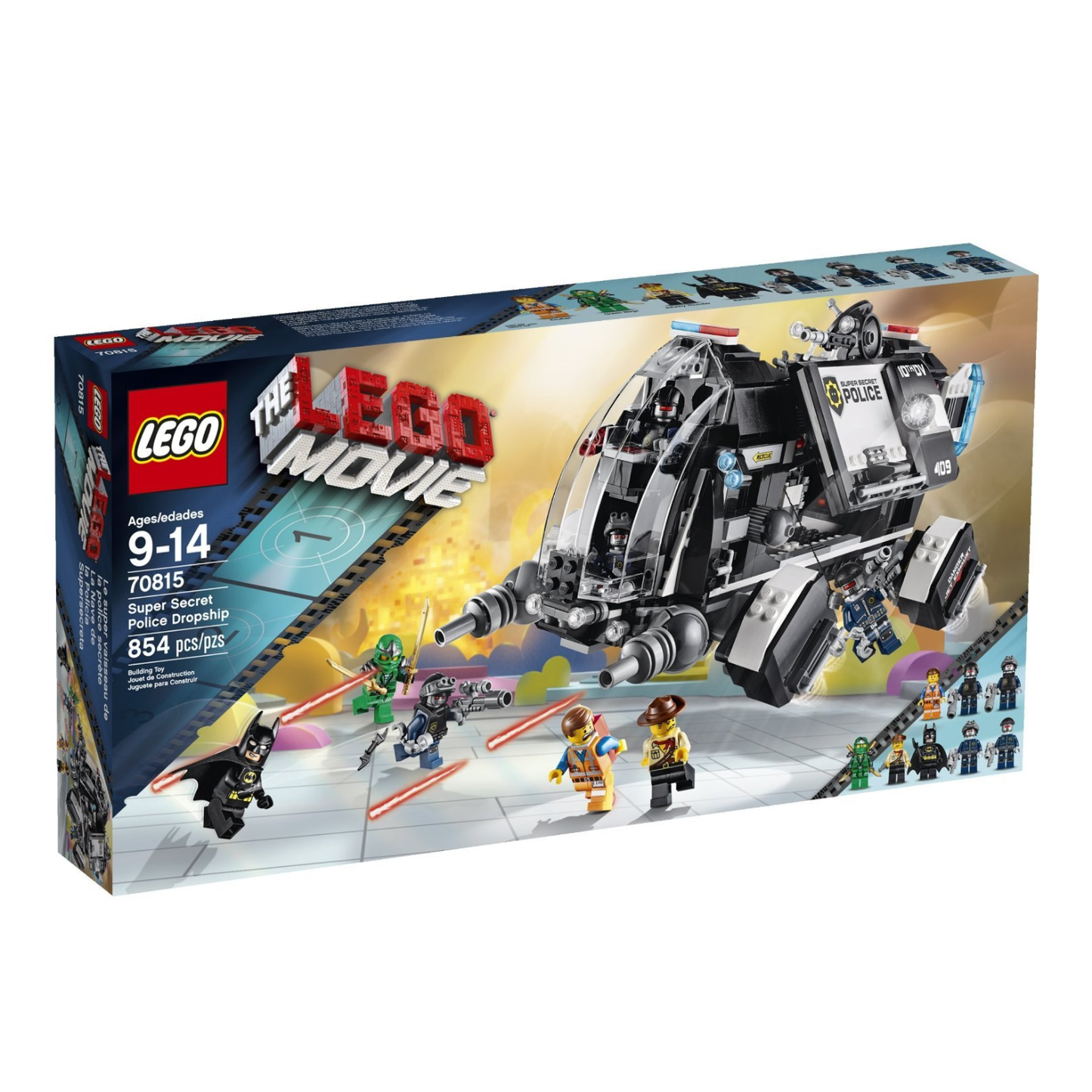 LEGO The LEGO Movie Super Secret Police Dropship 70815