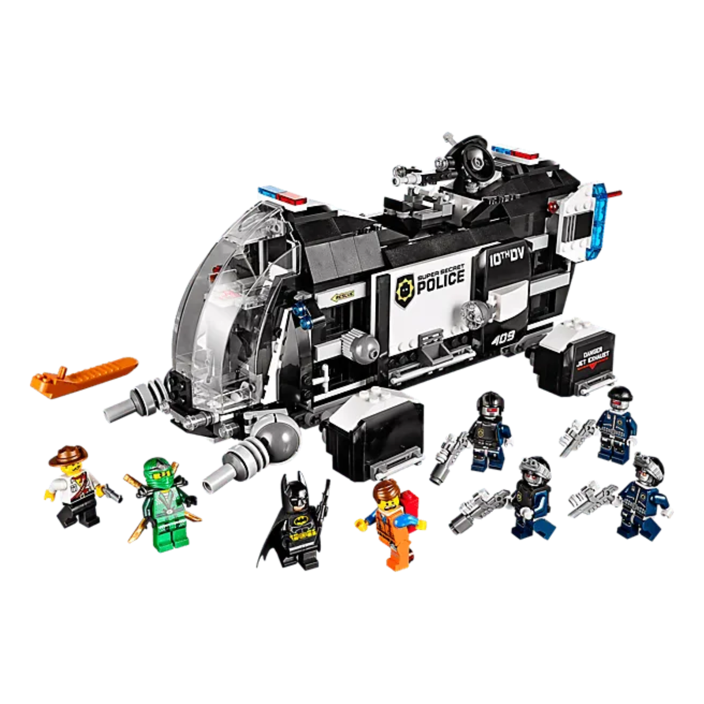 LEGO The LEGO Movie Super Secret Police Dropship 70815