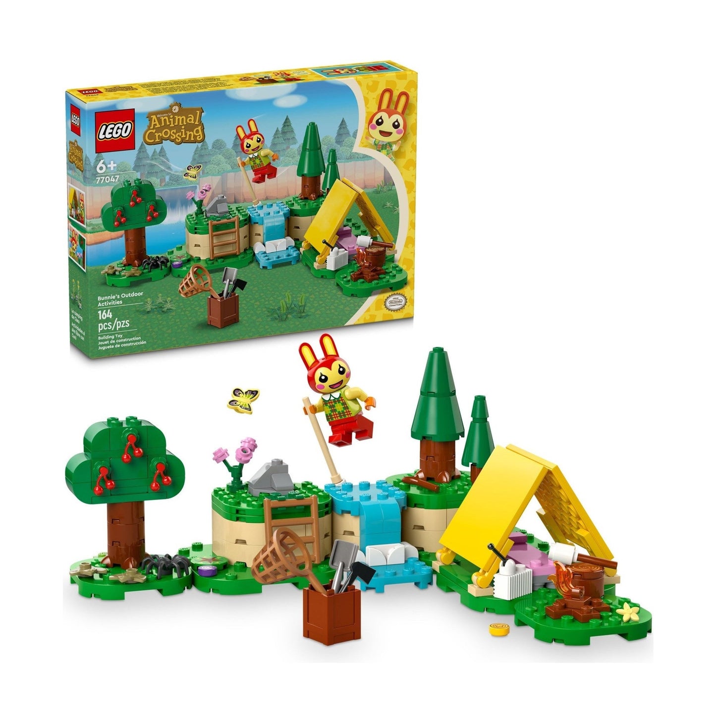 LEGO Animal Crossing Bunnie's Outdoor Activities 77047