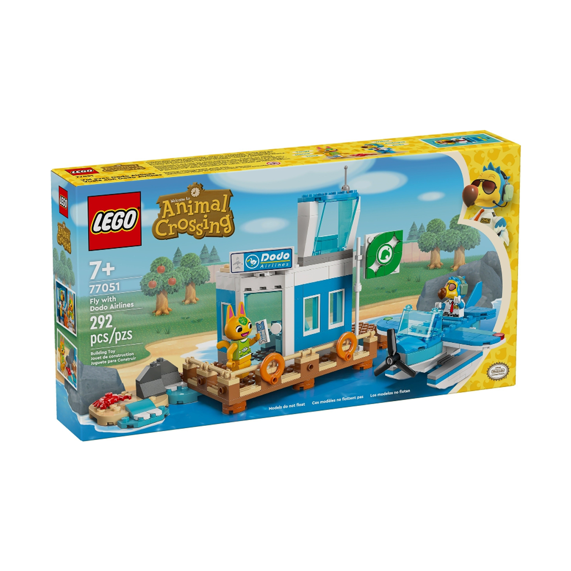 LEGO Animal Crossing Fly with Dodo Airlines 77051