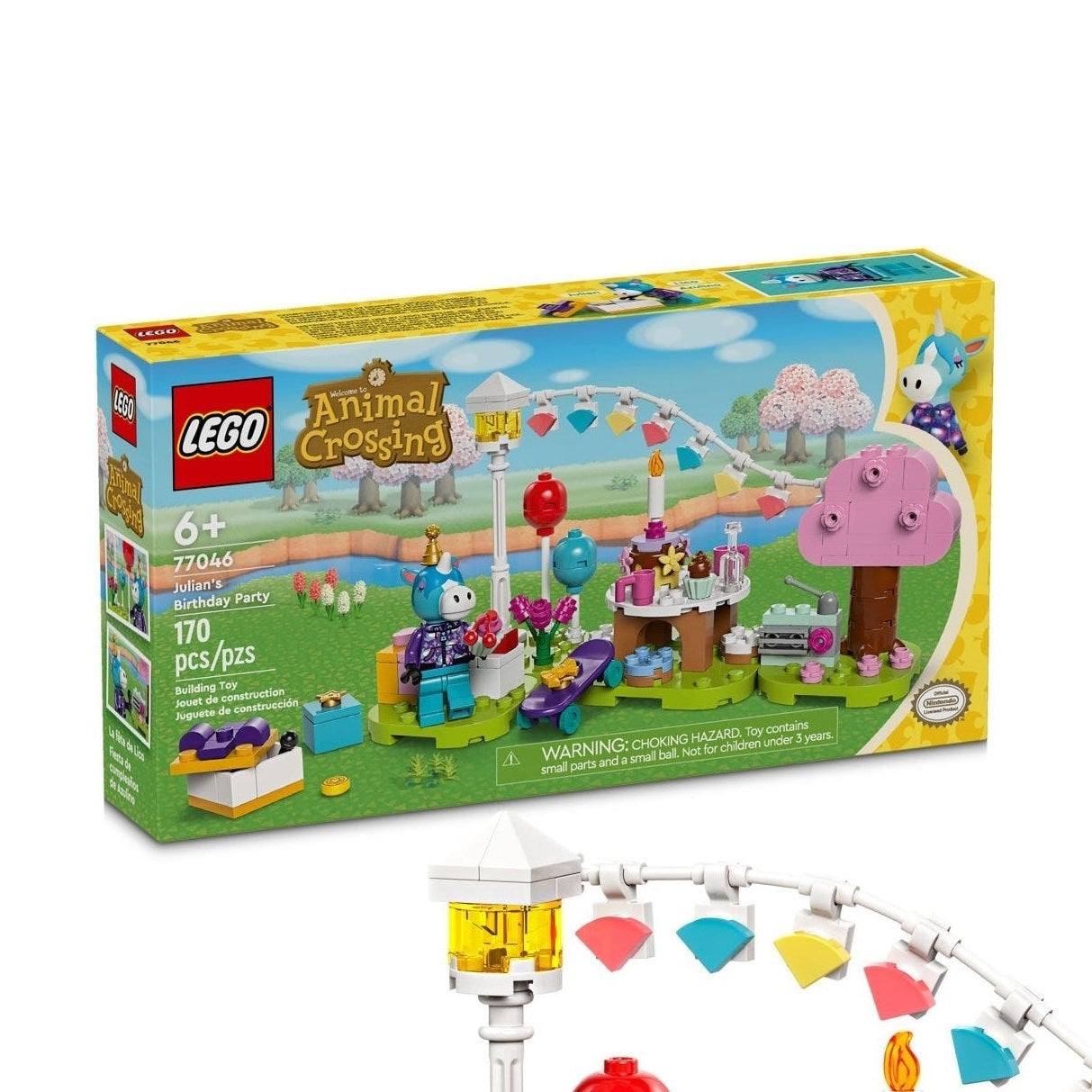 LEGO Animal Crossing Julian's Birthday Party 77046