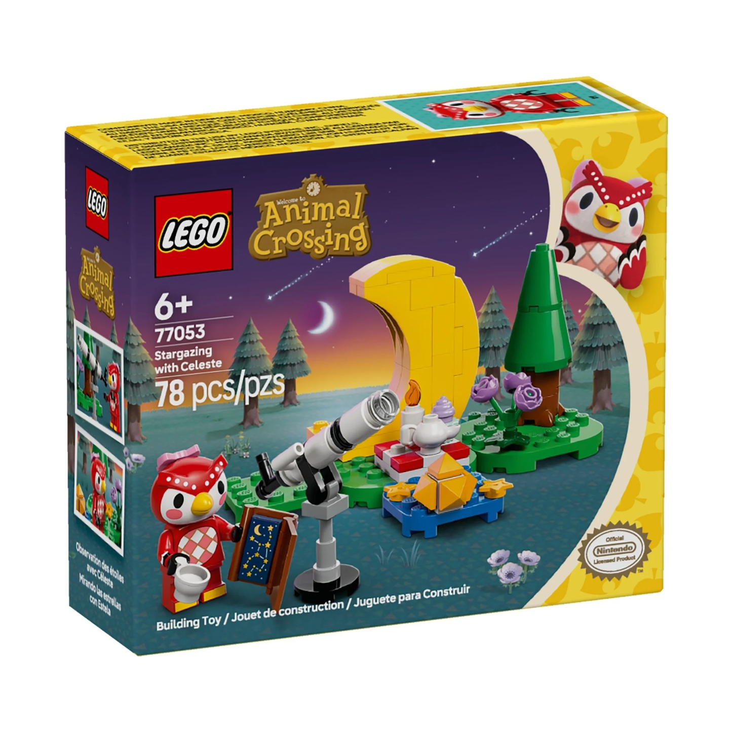 LEGO Animal Crossing Stargazing with Celeste 77053