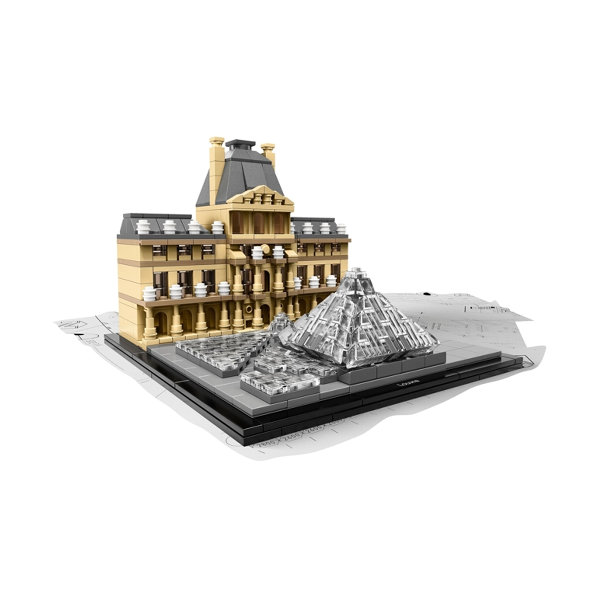 LEGO Architecture Louvre 21024