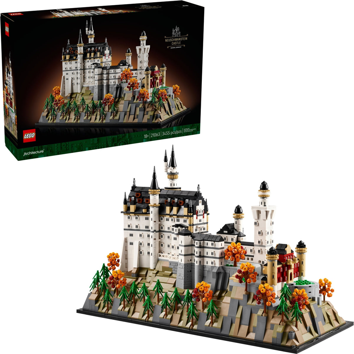 LEGO Architecture Neuschwanstein Castle 21063