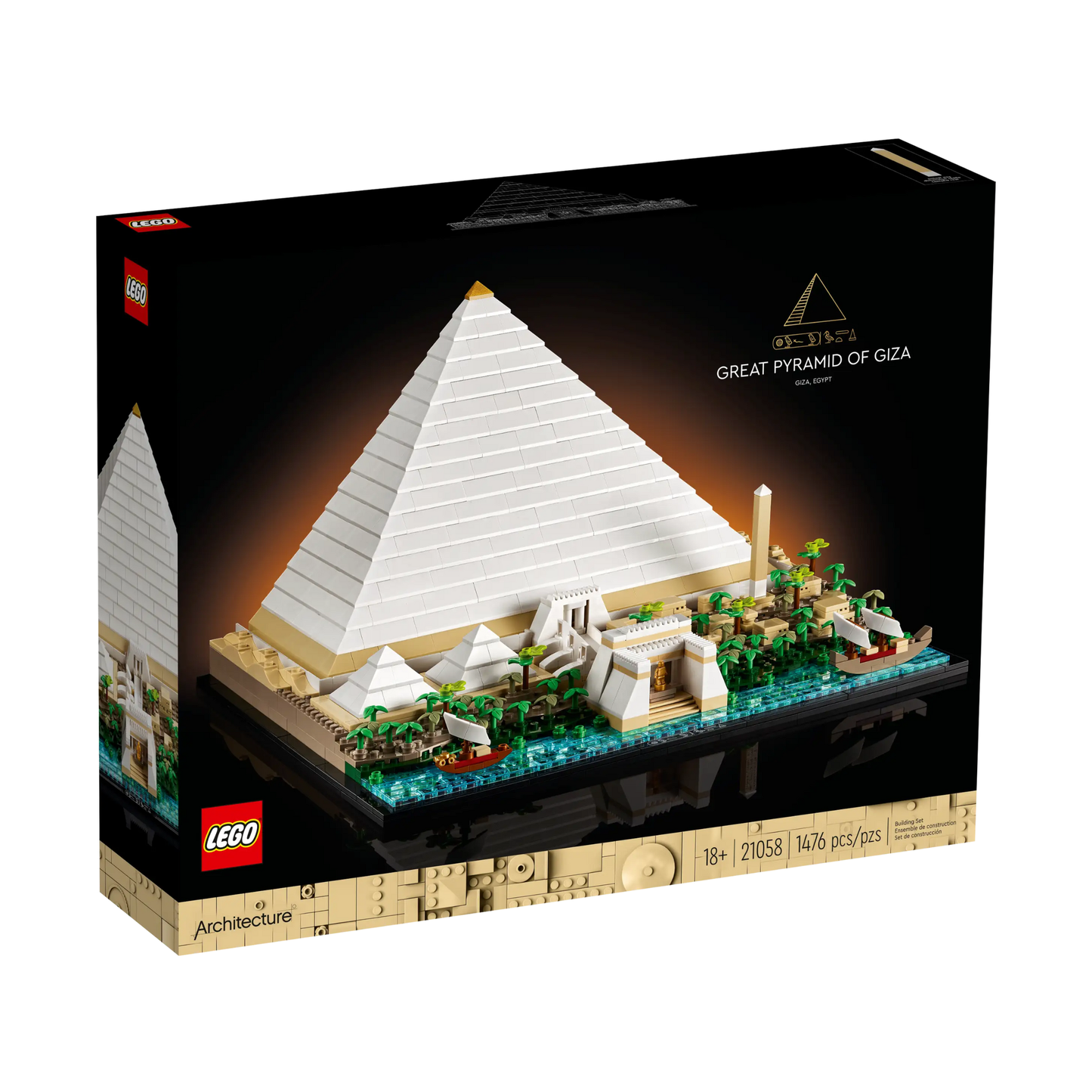 LEGO Architecture The Great Pyramid of Giza 21058