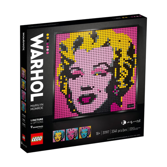 LEGO Art Andy Warhol's Marilyn Monroe 31197