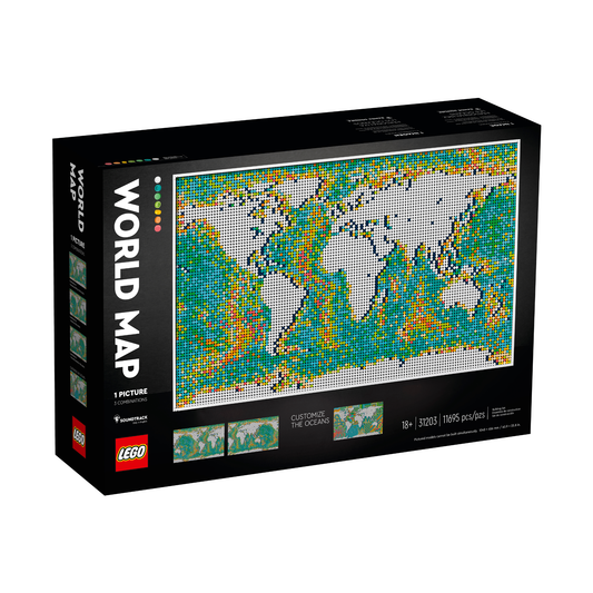 LEGO Art: World Map 31203