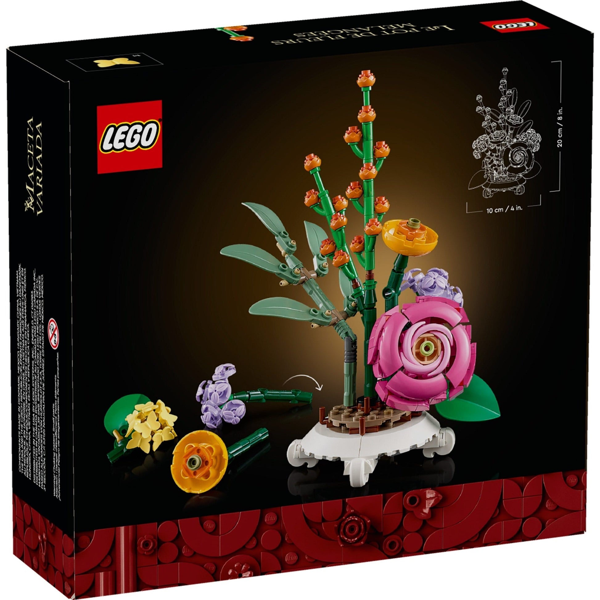 LEGO Botanicals Mixed Flowerpot 40762