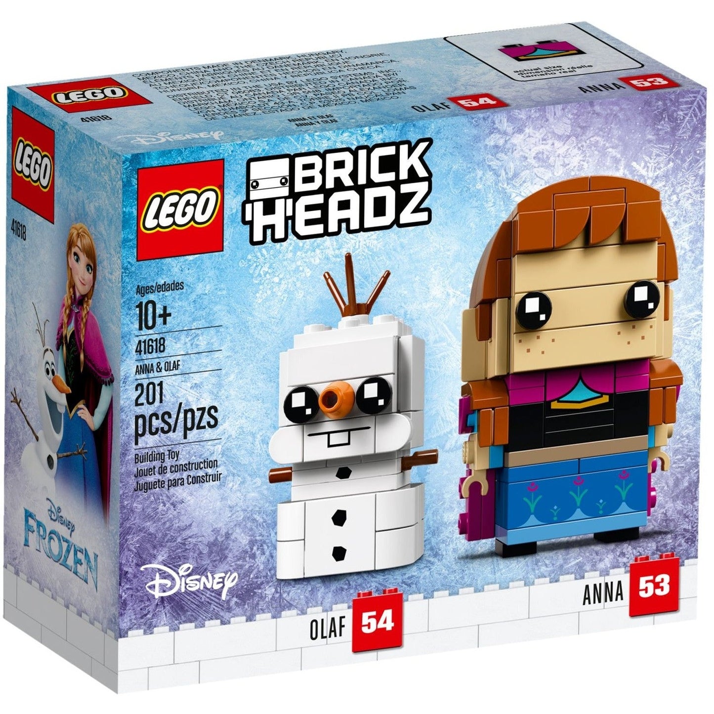 LEGO BrickHeadz Anna & Olaf 41618