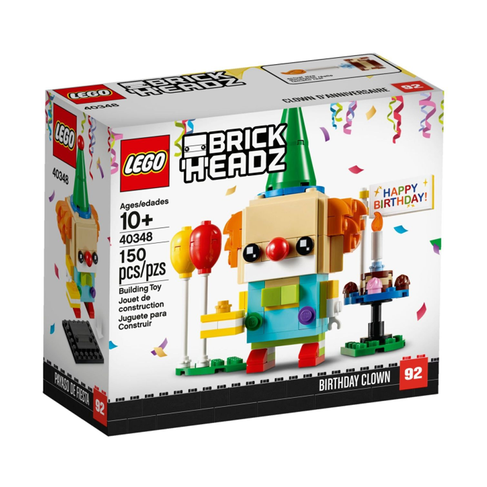 LEGO BrickHeadz: Birthday Clown 40348