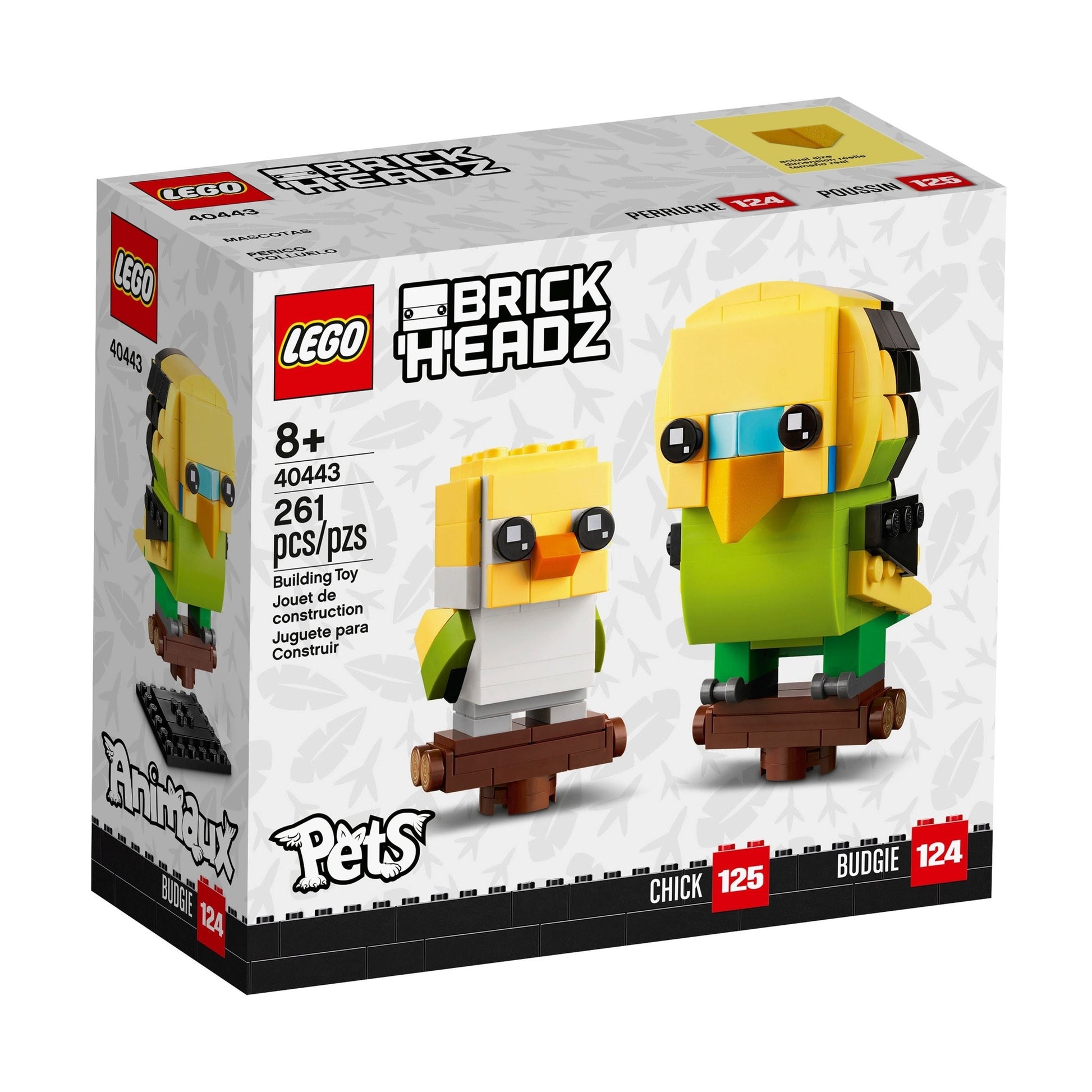 LEGO BrickHeadz Budgies 40443