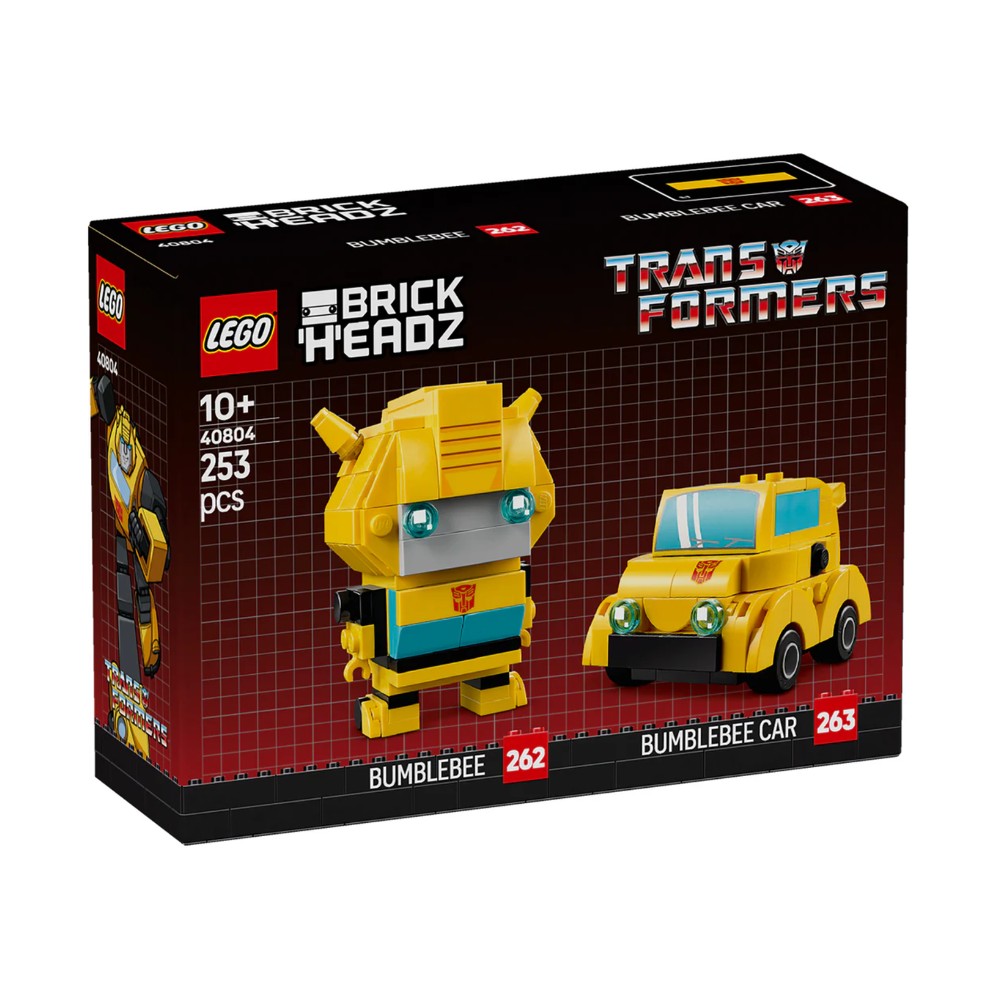 LEGO BrickHeadz Bumblebee Robot & Vehicle 40804