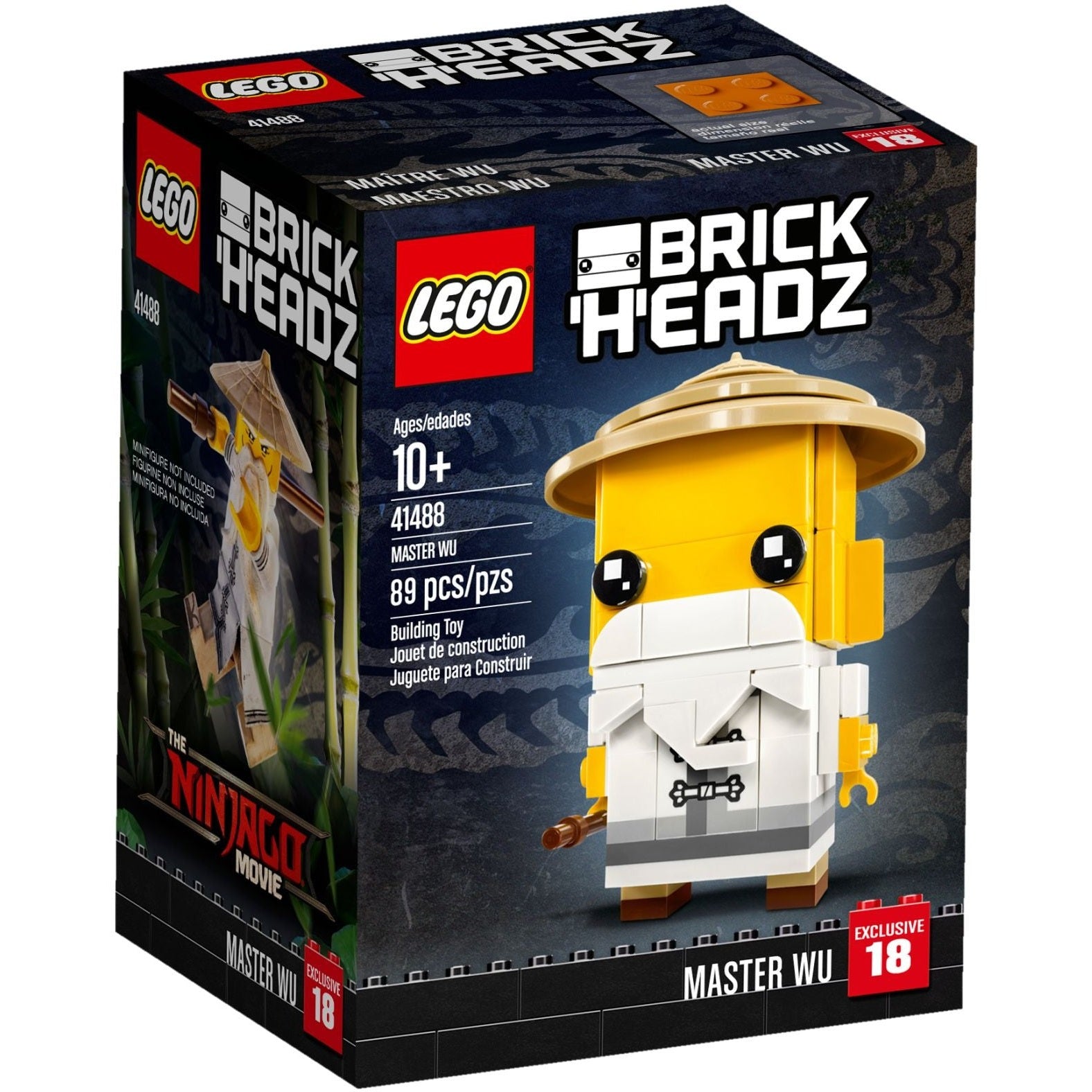 LEGO BrickHeadz Master Wu 41488
