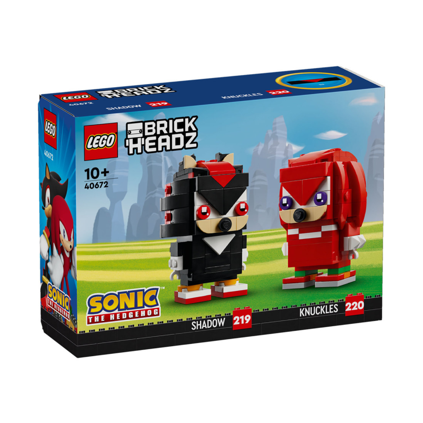 LEGO BrickHeadz Sonic the Hedgehog: Knuckles & Shadow 40672
