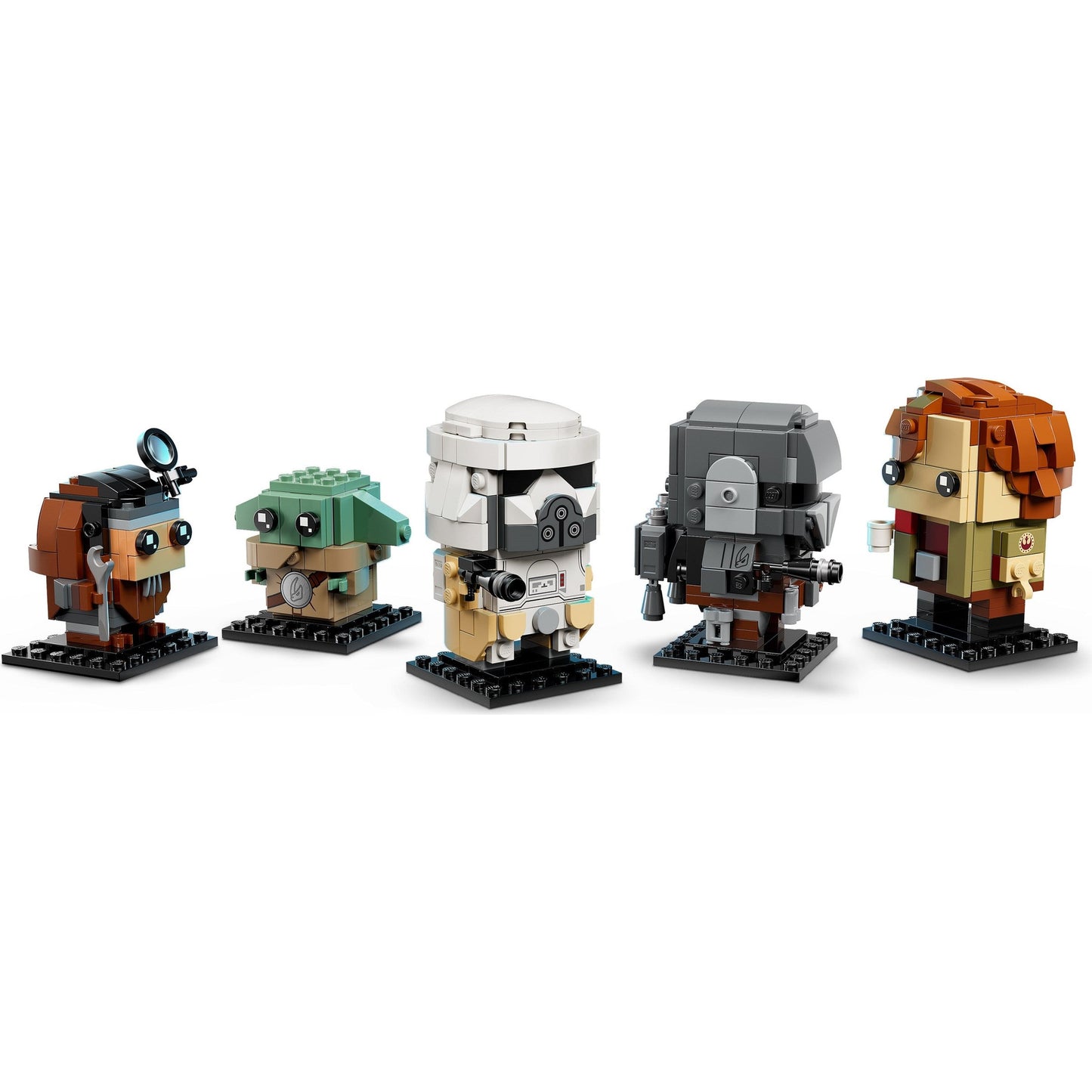 LEGO BrickHeadz The Mandalorian and Grogu: Allies & Villains 40856