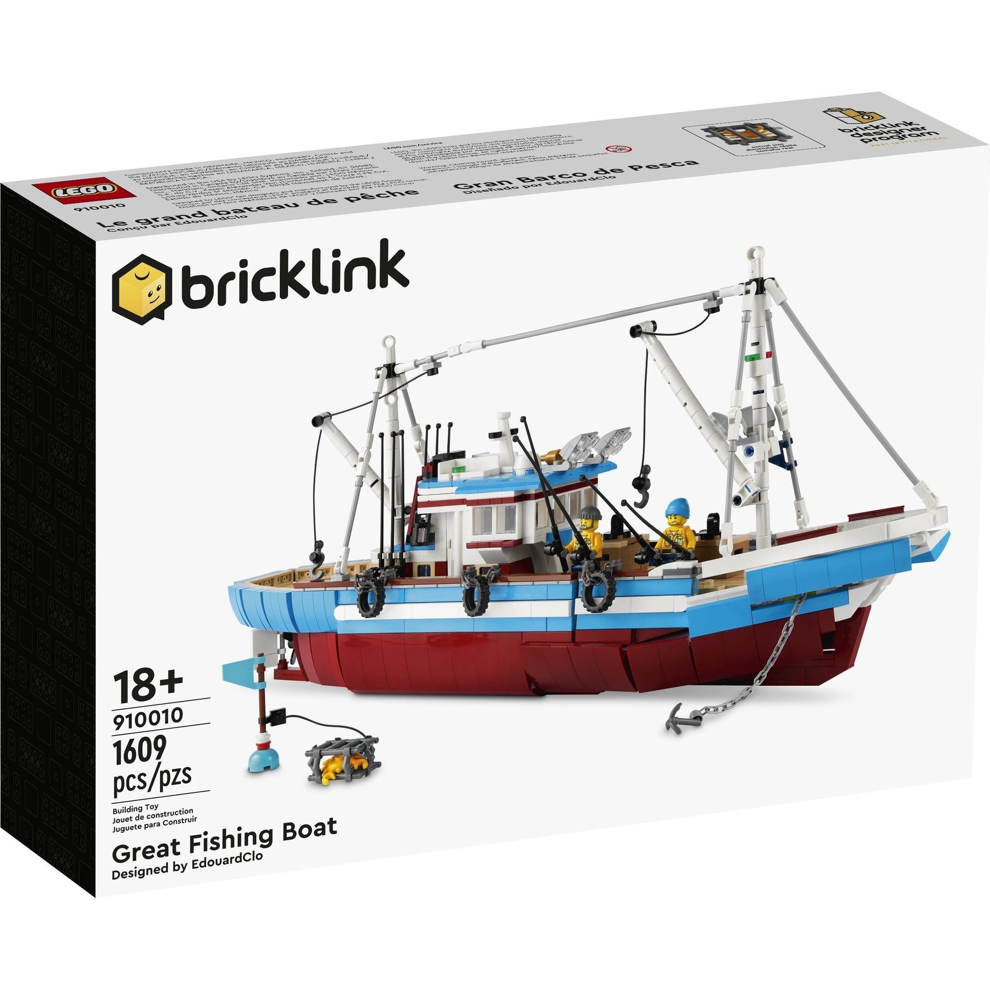 LEGO BrickLink The Great Fishing Boat 910010