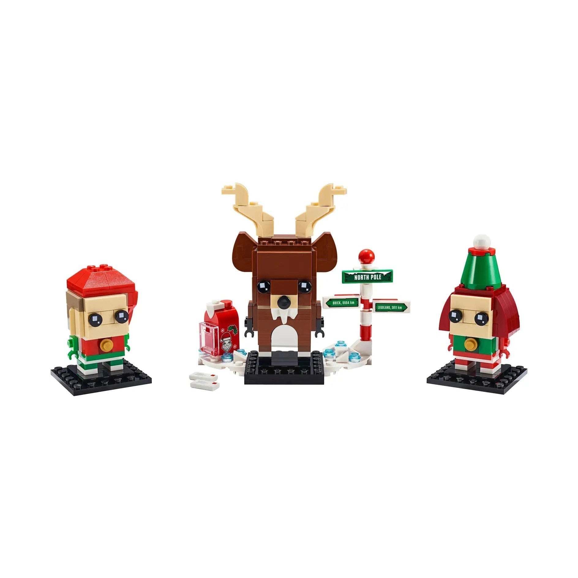 LEGO Brickheadz: Christmas Reindeer, Elf and Elfie 40353