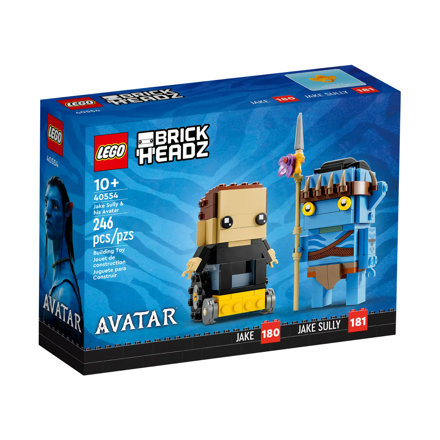 LEGO Brickheadz: Jake Sully & his Avatar 40554