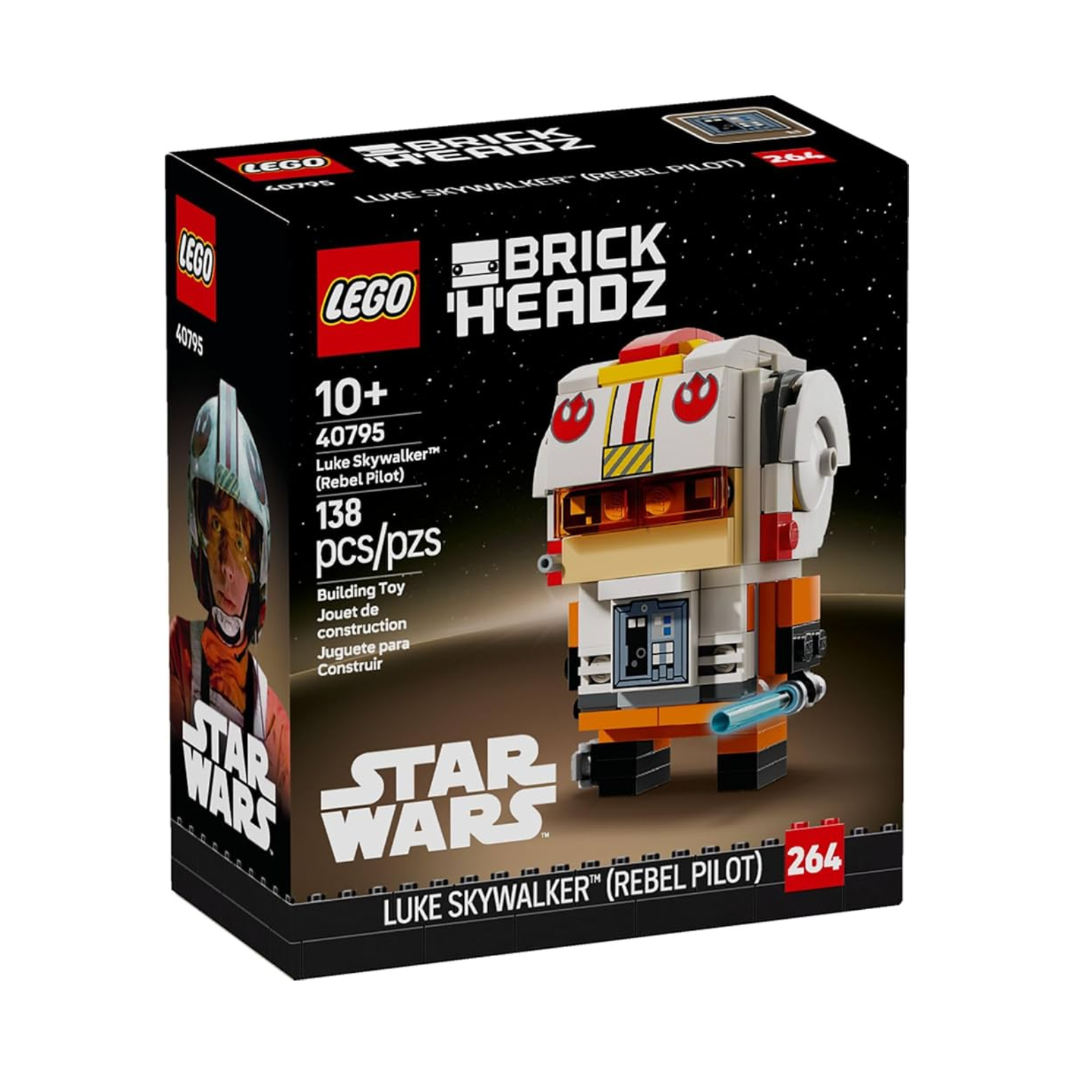 LEGO Brickheadz: Luke Skywalker (Rebel Pilot) 40795 – Toneil Bricks
