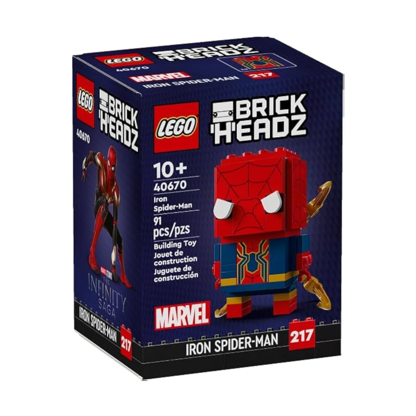 LEGO Brickheadz: Marvel Iron Spider-Man 40670