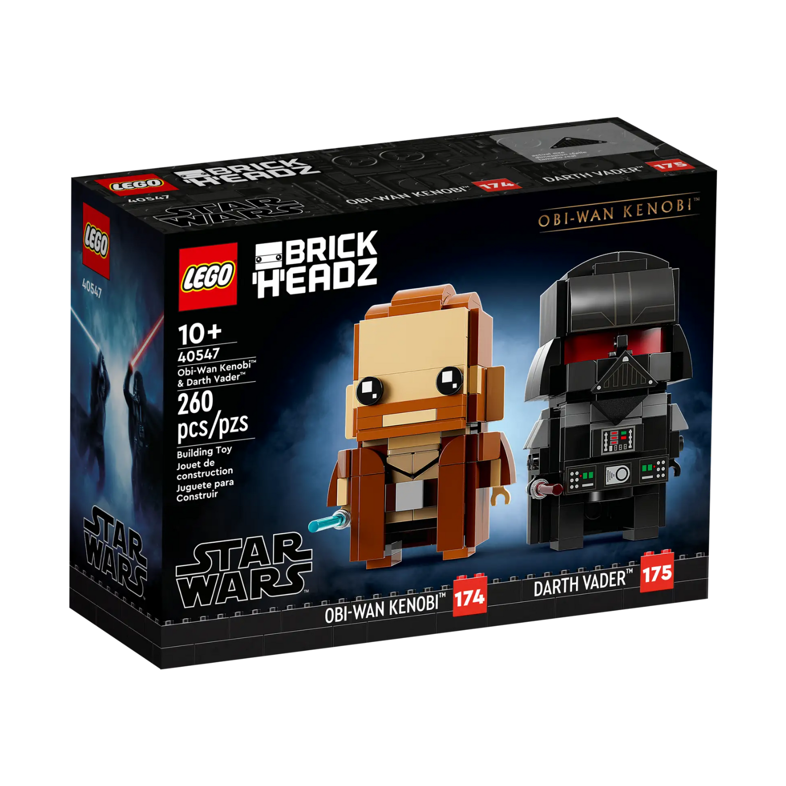 LEGO Brickheadz: Obi-Wan Kenobi™ & Darth Vader™ 40547