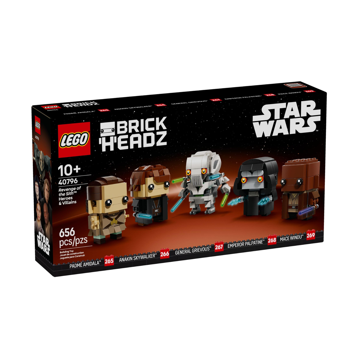 LEGO Brickheadz: Revenge of the Sith Heroes & Villains 40796