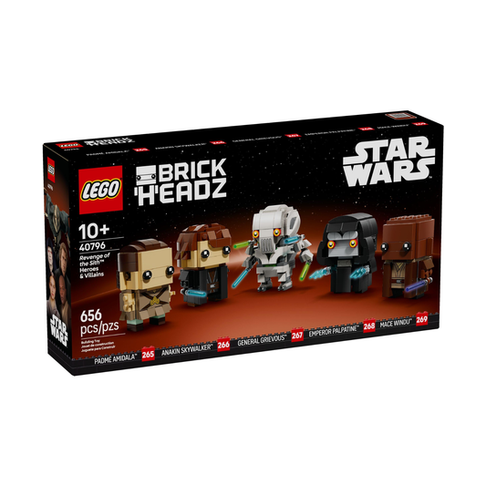 LEGO Brickheadz: Revenge of the Sith Heroes & Villains 40796