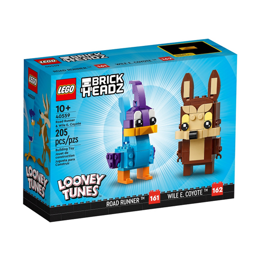 LEGO Brickheadz: Road Runner & Wile E. Coyote 40559