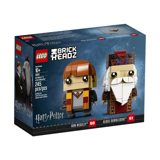 LEGO Brickheadz: Ron Weasley & Albus Dumbledore 41621