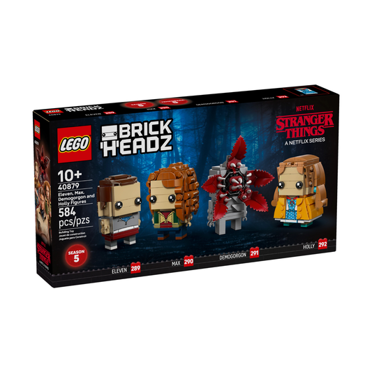 LEGO Brickheadz: Stranger Things Eleven, Max, Demogorgon and Holly Figures 40879