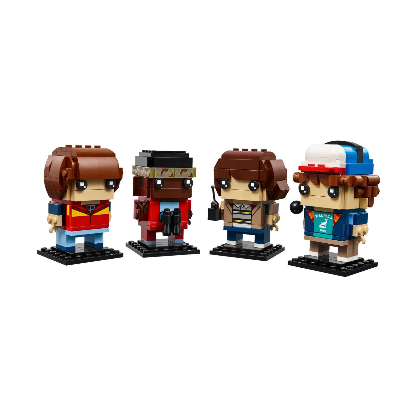 LEGO Brickheadz: Stranger Things Mike, Dustin, Lucas and Will Figures 40801
