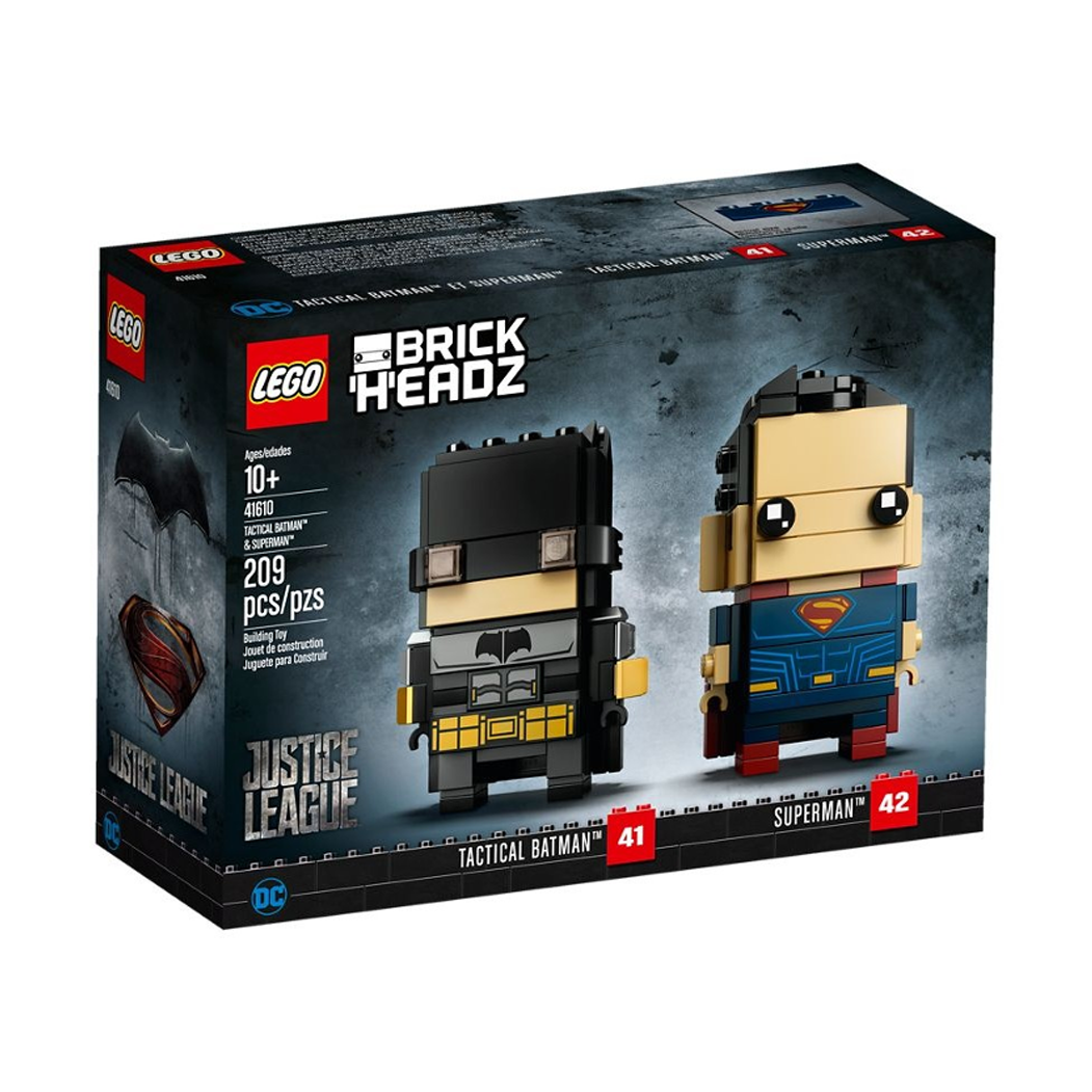 LEGO Brickheadz: Tactical Batman & Superman 41610