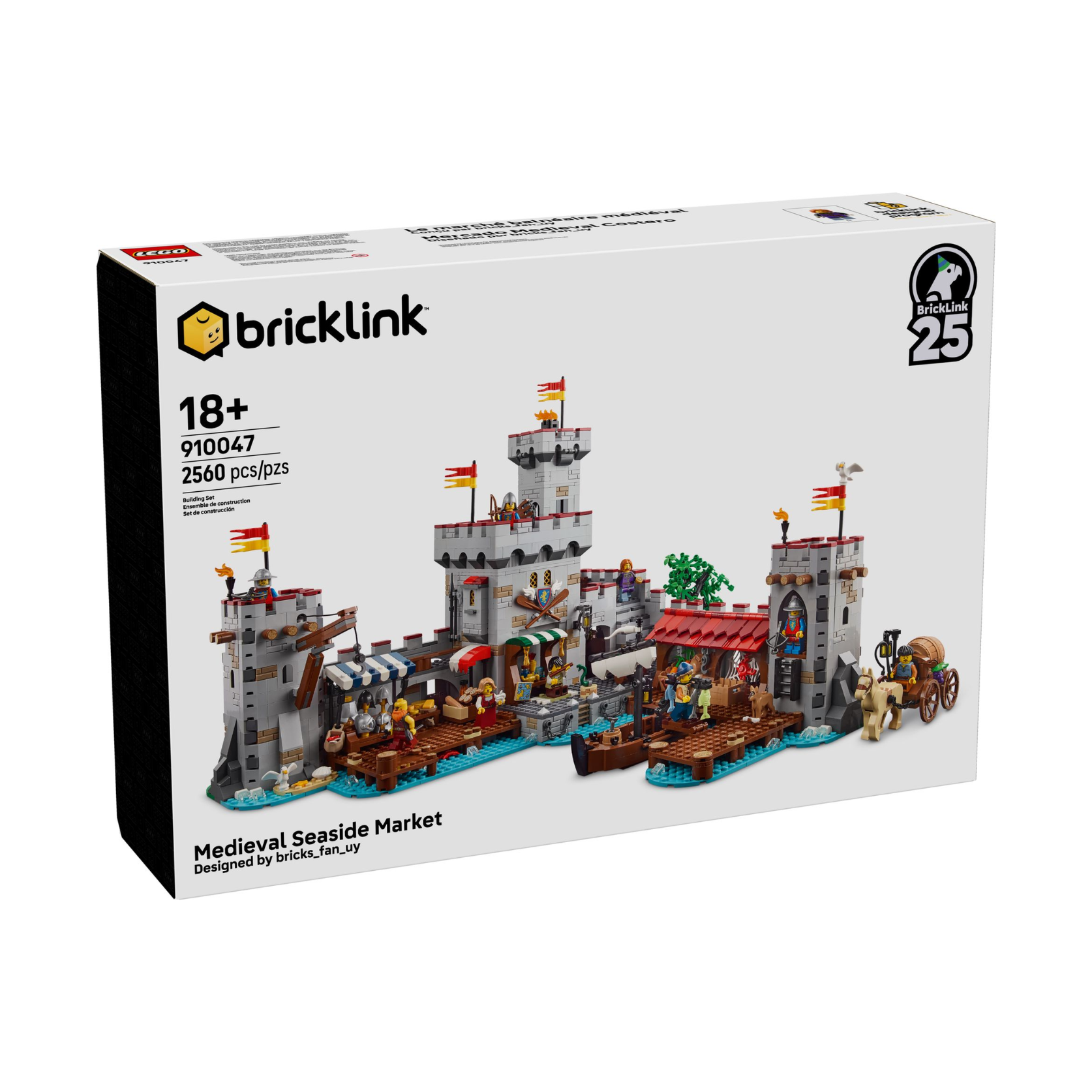 LEGO Bricklink Medieval Seaside Market 910047