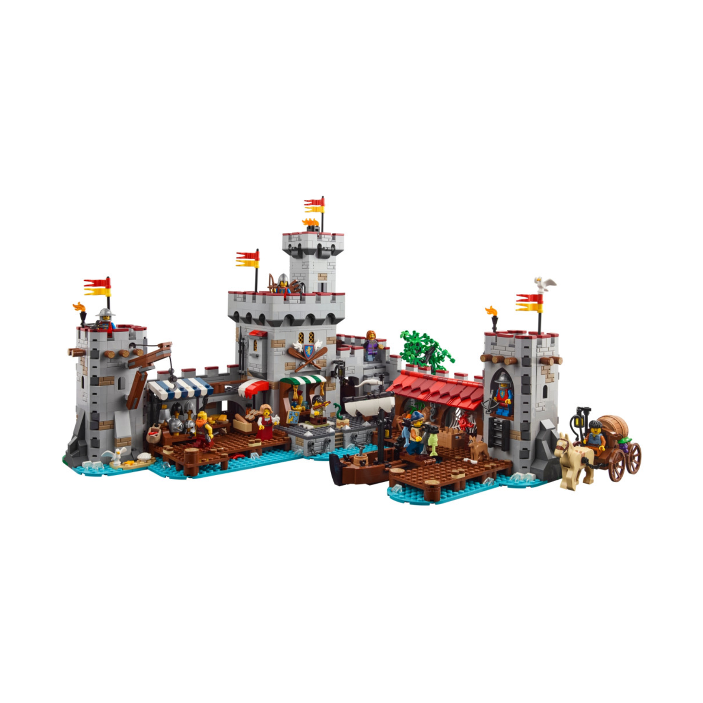 LEGO Bricklink Medieval Seaside Market 910047