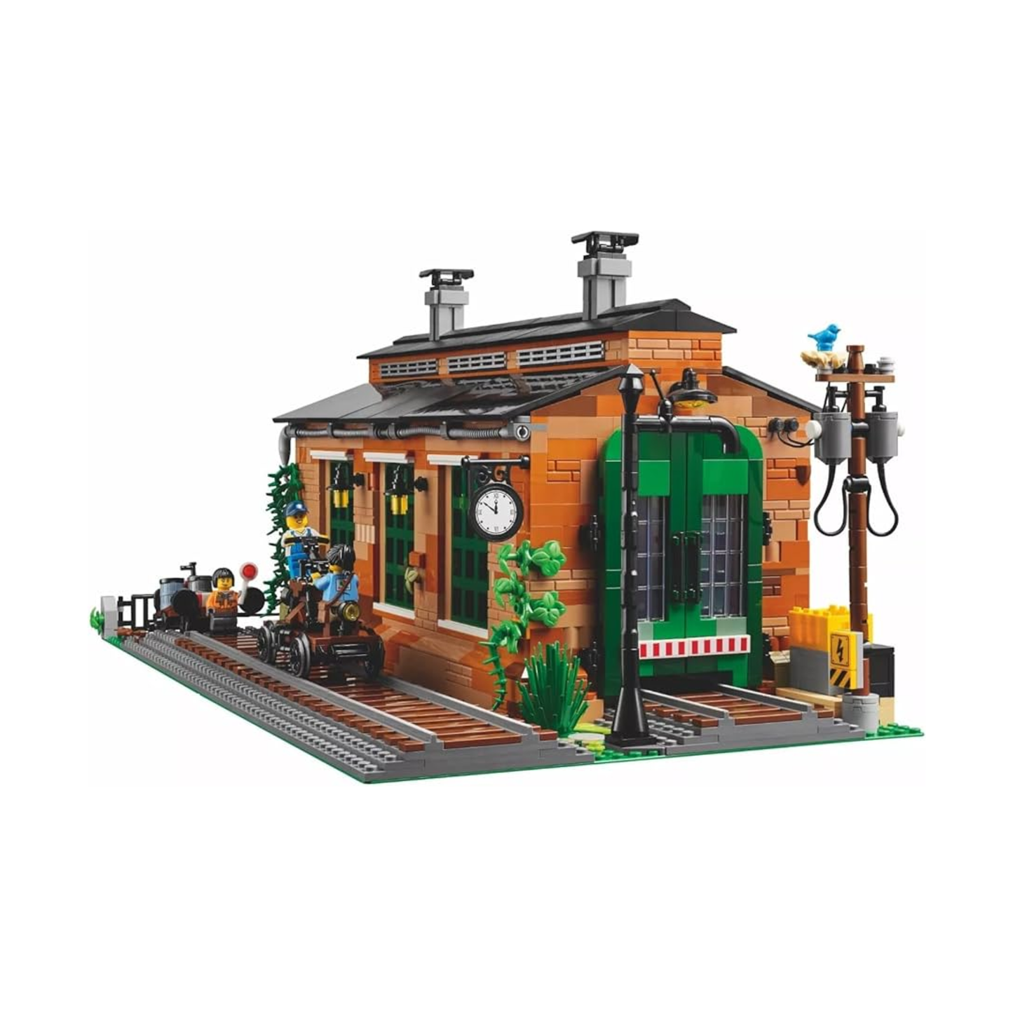 LEGO Bricklink Old Train Engine Shed 910033