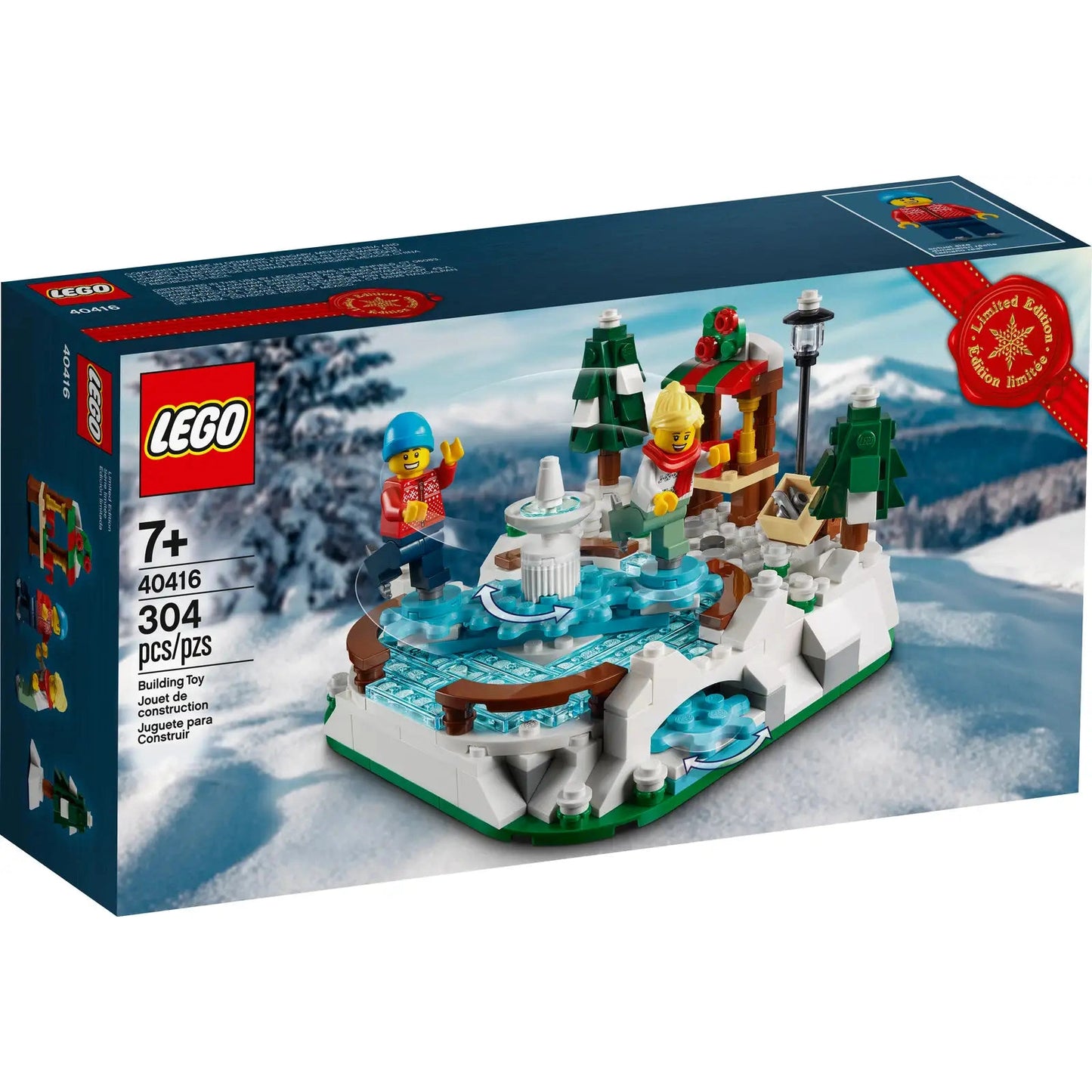 LEGO Christmas Ice Skating Rink 40416