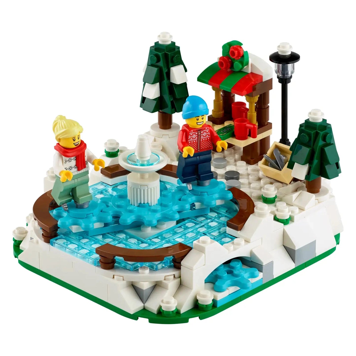 LEGO Christmas Ice Skating Rink 40416