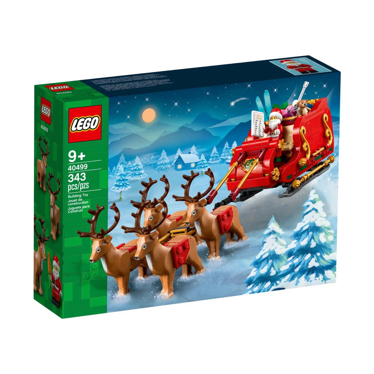 LEGO Christmas Santa's Sleigh 40499