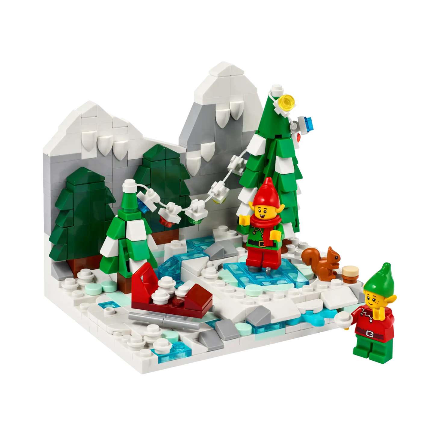 LEGO Christmas Winter Elves Scene 40564