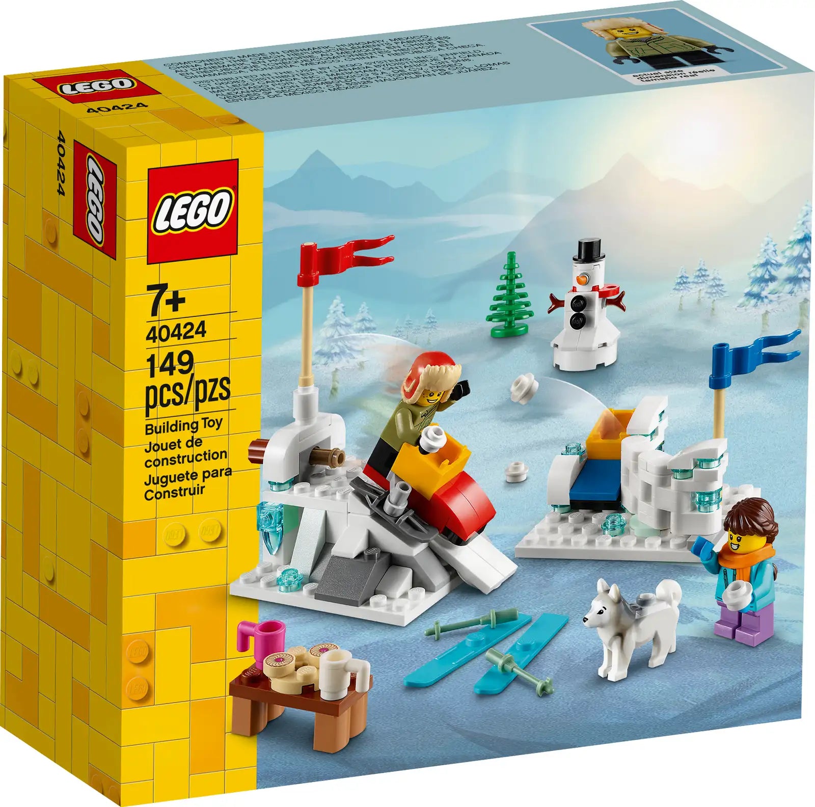 LEGO Christmas Winter Snowball Fight 40424