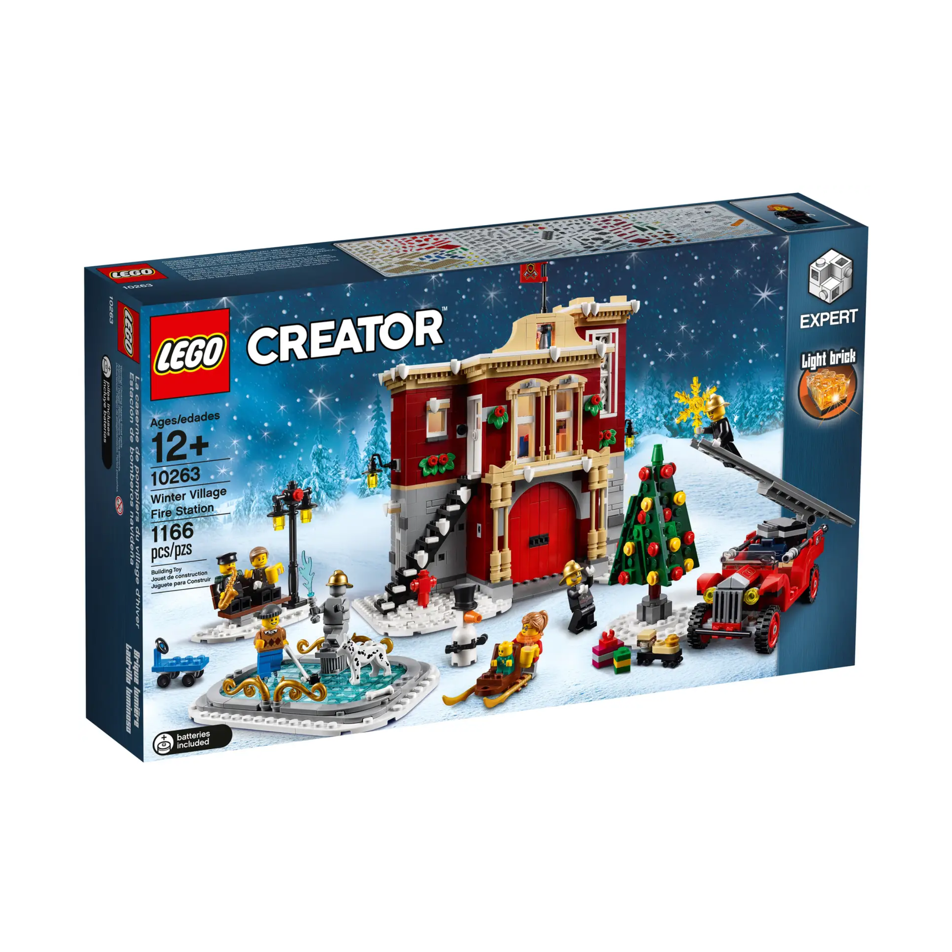 LEGO Christmas Winter Village Fire Station 10263