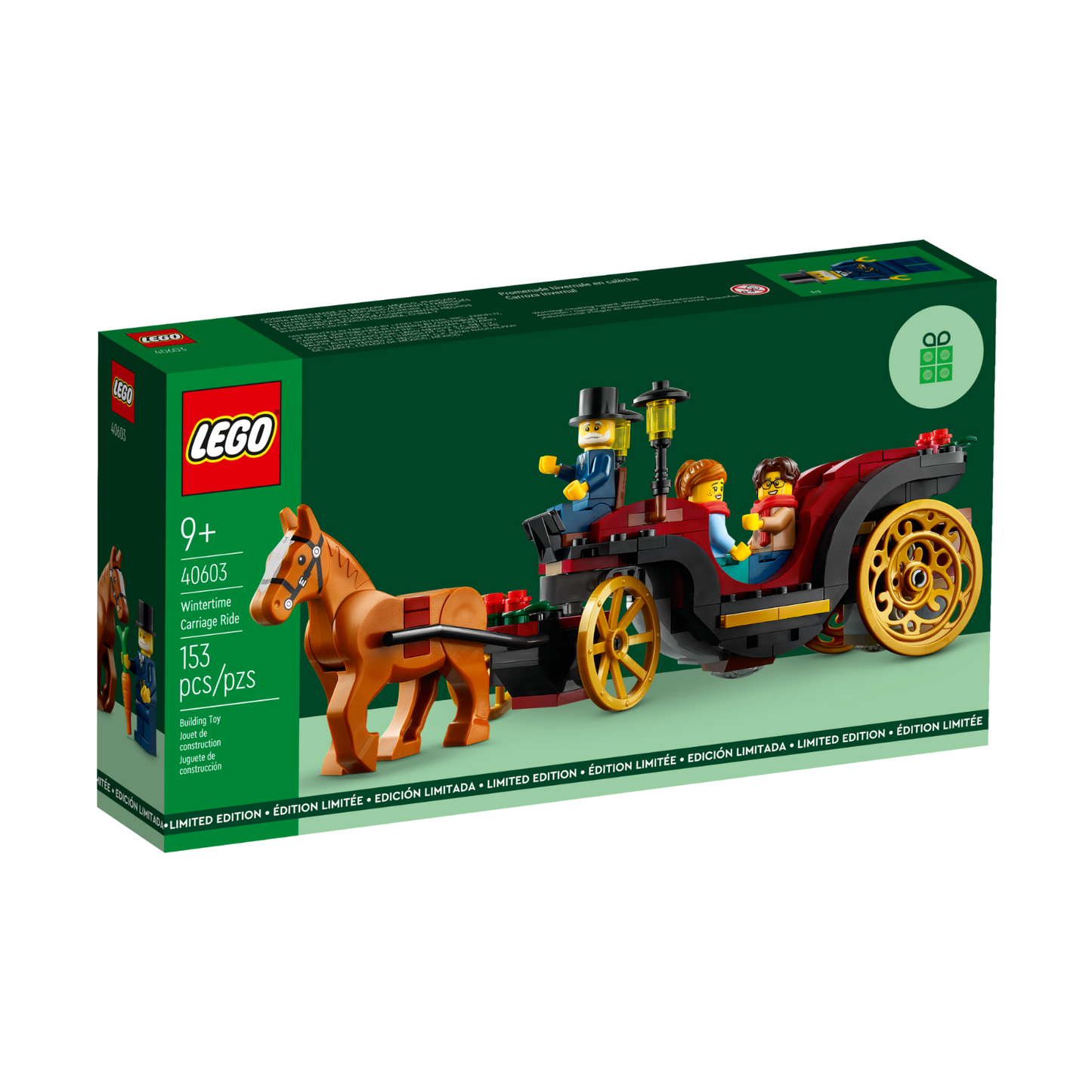 LEGO Christmas Wintertime Carriage Ride 40603